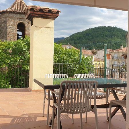Apartament Casa Lola - Terraza Panoramica En El Centro Del Pueblo Sant Joan de les Abadesses Zewnętrze zdjęcie